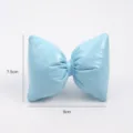 Fiocco di nuvola lucido azzurro decorazione scatola regalo imballaggio articolo SKU - Fiocco / Pezzi (7.5x9cm) - 5 Pezzi/Confezione / Azzurro