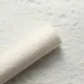 Natural hemp silk floral wrapping paper white textured bouquet inner lining gift packaging roll. - Dream Paper / 50x70cm (5 Sheets/Pack) / Off White