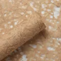 Natural hemp fiber wrapping paper roll for floral bouquets, earth tone craft paper. - Dream Paper / 50x70cm (5 Sheets/Pack) / Light Coffee