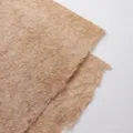 Natural hemp paper sheet for flower bouquet wrapping and floral craft gift decoration. - Cloud Hemp Paper / 45x60cm (4 Pieces/Pack) / Light Coffee