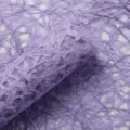 Purple natural hemp fiber paper wrapping for bouquet flower arrangement and gift box lining. - Dream Paper / 50x70cm (5 Sheets/Pack) / Light Purple