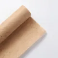 Natural hemp silk floral wrapping paper roll, brown craft paper variant for gift decoration. - Hemp Silk Paper / 50x70cm (5 Sheets/Pack) / Light Coffee