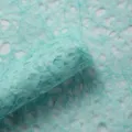 Light cyan natural hemp silk wrapping paper roll for floral bouquets and gift packaging. - Dream Paper / 50x70cm (5 Sheets/Pack) / Dillan Blue