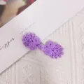 Purple Chinese fabric frog button DIY patch for traditional garment decoration and handmade crafts. - Light Purple Fabric Chinese Frog Button / 10pcs/Pack