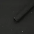 Black pearlescent stone texture wrapping paper for fresh flower bouquets and gifts. - Black (50*58cm) / Pack of 5