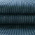 Dark blue retro striped floral wrapping paper roll for bouquet DIY material sheet - 53cm x 4 Yards / Denim Blue
