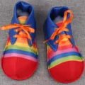 Scarpe clown colorate per cosplay di festa, scarpe costume divertenti per adulti e bambini. - Scarpe da clown - 07