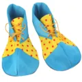 Scarpe da clown oversize a pois rossi, perfette per cosplay, feste e spettacoli. - Scarpe da clown-06