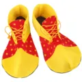 Funny clown shoes for adults kids costume cosplay party stage performance novelty big shoes props. - Kids One Size (L 26 * W 13) cm / Clown Shoes-05