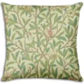 Vintage William Morris style cushion cover, elegant botanical bird throw pillow case for sofa. - Short Plush Cushion Cover (Without Core) 45*45cm / BZ2026821-3