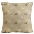 Decorative botanical leaf print throw pillow cover, comfortable square cushion case for sofa. - QL-BZ414-4