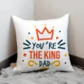 Father's Day pillowcase decorative square cushion soft sofa backrest home car pillow - 45x45cm / Style 7