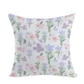 Funda de cojín cuadrada con estampado floral, funda de almohada moderna para sofá y cama. - Estilo Floral 4