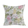 Minimalist floral throw pillow cover square decorative cushion case for modern sofa bed home decor - Peach Skin Pillow Cover / 45x45cm / Floral Style 3