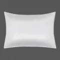 Custom plain white pillowcase sofa cushion cover soft home decorative pillow cover - Single-Sided Peach Skin Pillowcase (50x30cm) / ZB202502014-0
