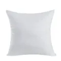White cushion insert close up detail view, soft plain fabric texture for home decor. - BZ20266277-3 / Single Sided Linen Pillow Cover 45x45cm
