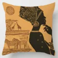 African tribal style cushion cover ethnic geometric print pillow case for home decor - Single-Sided Cushion Cover (BZ202606023-27) / 35*35cm
