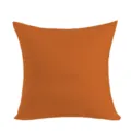 Solid color throw pillow cover, orange cushion case for home sofa living room decoration. - BZ20266277-16 / Single-Sided Linen Cushion Cover; Without Insert; 35*35cm