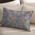 Vintage Persian ethnic style decorative throw pillowcase for sofa, bed, and car decor. - Single-Sided Peach Skin Pillowcase (50x30cm) / ZB202502014-3