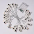 Halloween spooky skull ghost string lights LED battery operated decorative lighting - Skull / 1.5m 10LED Battery