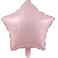 Matte retro pink star foil balloon for party decor - Pentagram / 18 Inch / Retro Pink
