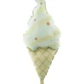 Matte Korean retro style ice cream cone shaped aluminum foil balloon for party decor - Ice Cream / L / Retro Bicolor