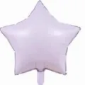 Korean style matte lavender star-shaped aluminum foil balloon for party decoration - Pentagram / 18 Inch / Matte Cream Purple