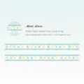 Nastro Washi Stella Menta 15mm x 2m Nastro Adesivo Decorativo per Journal Scrapbooking Fai da Te - Stella alla Menta