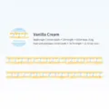 Nastro adesivo washi crema alla vaniglia serie torta scrapbooking decorazione masking tape - Crema alla Vaniglia