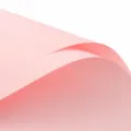 Pink waterproof bouquet wrapping paper for floral art and DIY gifts, elegant curve design. - 56cmx10 Yards / Sakura Pink