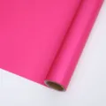 Waterproof solid pink floral wrapping paper roll for DIY flower bouquet packaging supply - Raspberry / 58cm*10m/Roll