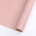 Pink waterproof floral wrapping paper roll, solid color flower bouquet packaging material DIY. - Dusty Pink / 58cm*10m/Roll