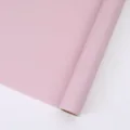 Light pink waterproof flower wrapping paper roll, solid color Oya paper for DIY bouquet. - Tea Pink Gradient / 58cm*10m/Roll