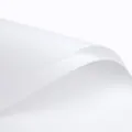 White waterproof floral wrapping paper, monochromatic Korean style DIY bouquet materials - 57cmx57cm (Sheets Pack) / Pearl White
