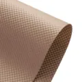 Waterproof embossed polka dot floral wrapping paper roll for bouquet and DIY crafts. - 10 Sheets; 53*53cm / Milk Tea Brown