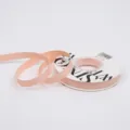 Light pink satin ribbon roll for gift wrapping and floral bouquet packaging, 10mm width. - 1.0cm / Deep Pink