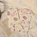 Cute pet four-legged pajamas, princess lace warm fleece dog jumpsuit, soft autumn winter clothes. - XS / Strawberry Rabbit