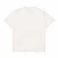 Schweres einfarbiges Oversized Kurzarm T-Shirt, lässiges lockeres Herren Rundhals Oberteil. - S / Weiß