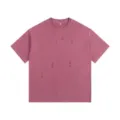 Herren Vintage Washed Oversize Destroyed Kurzarm T-Shirt im Laessigen Streetwear Stil - S / Oberteile / Ankora Rotes Top