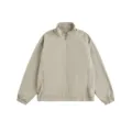 Unisex Stehkragen Reißverschluss Windjacke Freizeit Einfarbig Oberbekleidung Herbst - S / Khaki
