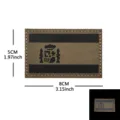 Parche táctico reflectante infrarrojo bandera de España velcro insignia moral equipo - Parche Moral Reflectante España (M00032-8)