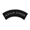 Tactische morale patch, met laser gesneden klittenband badge met gebogen ontwerp. - Reflecterend AKAM