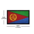 Eritrea flag embroidered patch tactical hook and loop badge 8x5cm outdoor apparel accessory - V90609-1 Eritrea Flag Patch