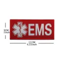 Τακτικό ιατρικό σήμα EMS με ανακλαστικό αστέρι ζωής, ανθεκτικό ύφασμα 11x5cm. - Ανακλαστική διάσωση EMS / Μικρό Κόκκινο