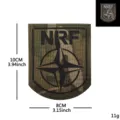 Τακτικό σήμα παραλλαγής NATO NRF 10x8cm με velcro για στρατιωτικά σακίδια πλάτης - NRF CP Maúro