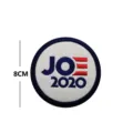Κεντημένο στρογγυλό μπαλώματος με σχέδιο Joe 2020, ιδανικό για τη διακόσμηση ρούχων DIY. - Στυλ Στρογγυλό JOE 2020