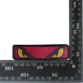 Snake eye morale patch tactical backpack badge embroidery snake year hat accessory gear design - Printed Python Eyes (Y00089-1) / Red