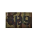 Tactical Call Sign Morale Patch Camouflage Number 639 Badge for Military Gear and Equipment - CP Camo 6B9