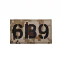 Parche Moral Táctico De Camuflaje Digital Con Indicativo Número 6139 Insignia De Brazo - Camuflaje Desierto 6B9