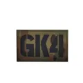 parche táctico de camuflaje distintivo de llamada GK4 insignia moral para uniforme militar - GK4